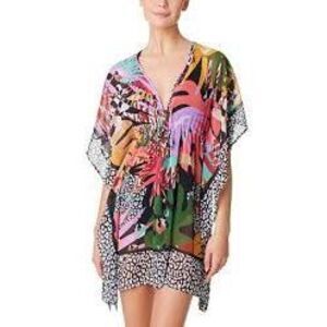 Bleu Rodbeattie Let’s Get Loud Coverup Poncho Caftan Sz L